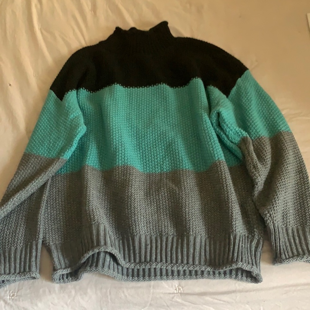 Fun color sweater!
